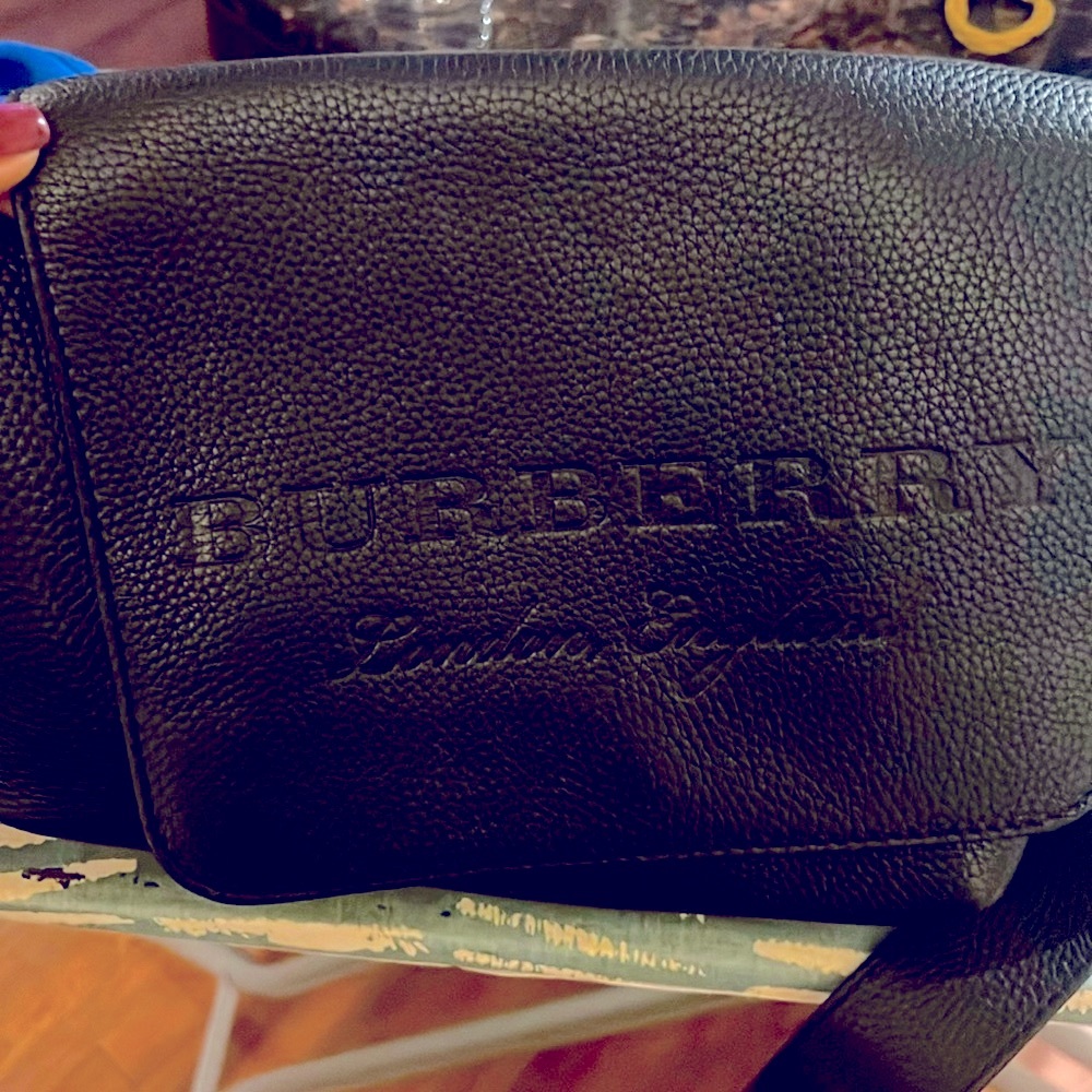 Burberry London learher bag